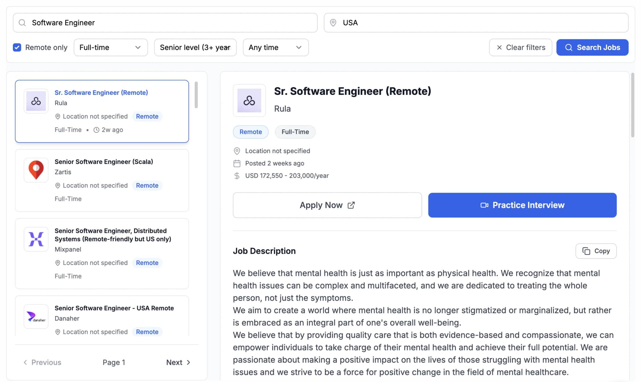 Find Jobs, Apply, and Practice for Them